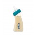 Dr.betta ขวดนมเด็กสุดฮิตจากญี่ปุ่น รุ่น Wide Neck WS4 Flower จุก Brain (Cross cut) 240ml - Blue